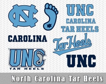 Tar heels logo | Etsy