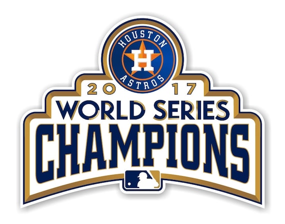 Houston Astros 2017 World Series Champions Decal