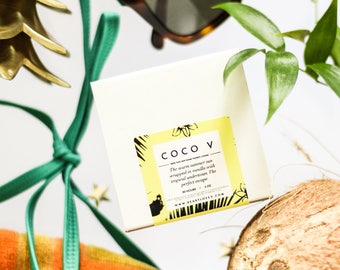 Coconut Vanilla Candle | Scented Soy Candles | Made in Vancouver | Green Tea Candle | Scented Soy Candle | Hand Poured | Vegan | Natural