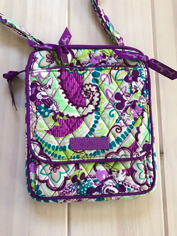 Vera Bradley Mini Hipster Crossbody in Plums up Disney Mickey
