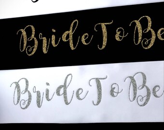 Bridal Satin Sash