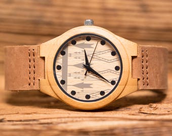 Personalized Wood Watch, Wrist Watch, Groom, Retirement, Best Man, Gifts for Men, Groomsmen Gift, Fathers Day, Christmas, Groomsman MW4