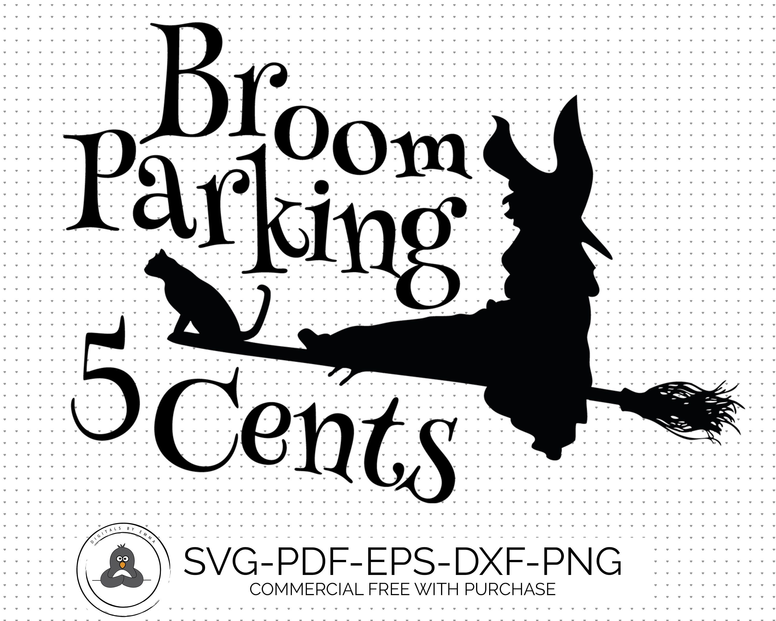 Download Parking Broom Svg Witch Svg Fall Svg Halloween Svg Halloween