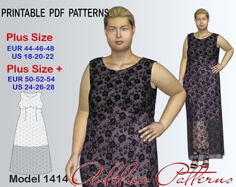 Maxi dress  pattern  Etsy