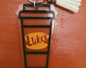 Gilmore Girls, Luke's Diner Keychain with tassel