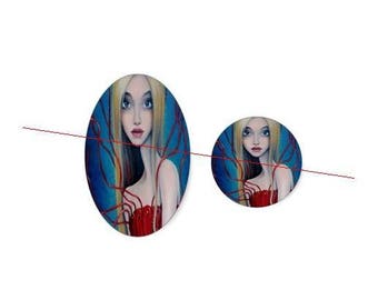 glass 20mm Cabochons craft passion