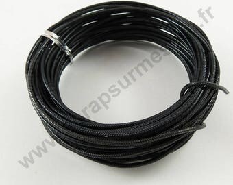 Aluminum wire Ø 2 mm - black - x 10 m