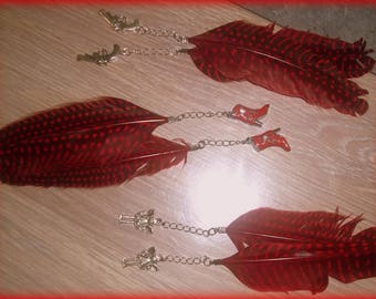 set of 3 bookmarks country style *.