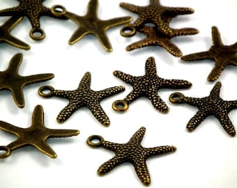X 15 charms 20mm bronze A ♥ ♥
