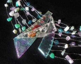 Ohlesfees necklace - Collar "Cracks" Haute Couture range