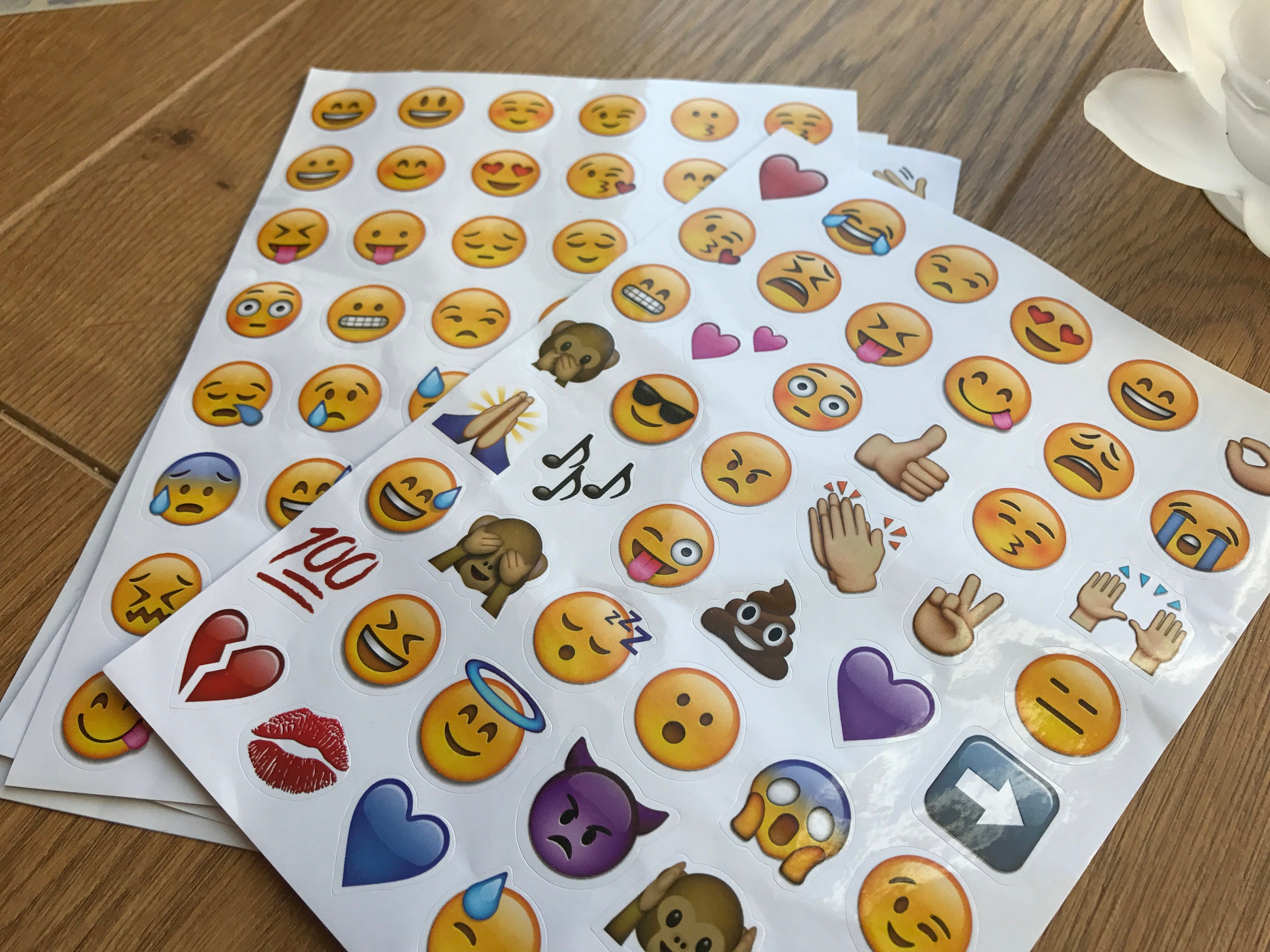 emoji stickers planner stickers scrapbook stickers