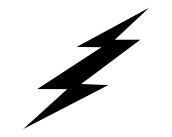 Download Lightning bolt svg | Etsy