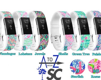pulitzer lilly fitbit charge bands inspired