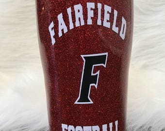 Items similar to Football Tumbler on Etsy