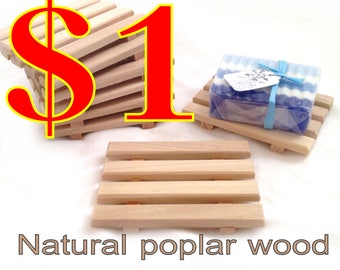 8 soap dish special - 1.00 Soap Dish SPECIAL - Limited time Only - 8 of my most popular soap dishhes for 1.00 each - poplar or cedar wood