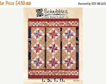 SUMMER SALE Schnibbles Quilt Pattern ISTH Miss Rosies Quilt