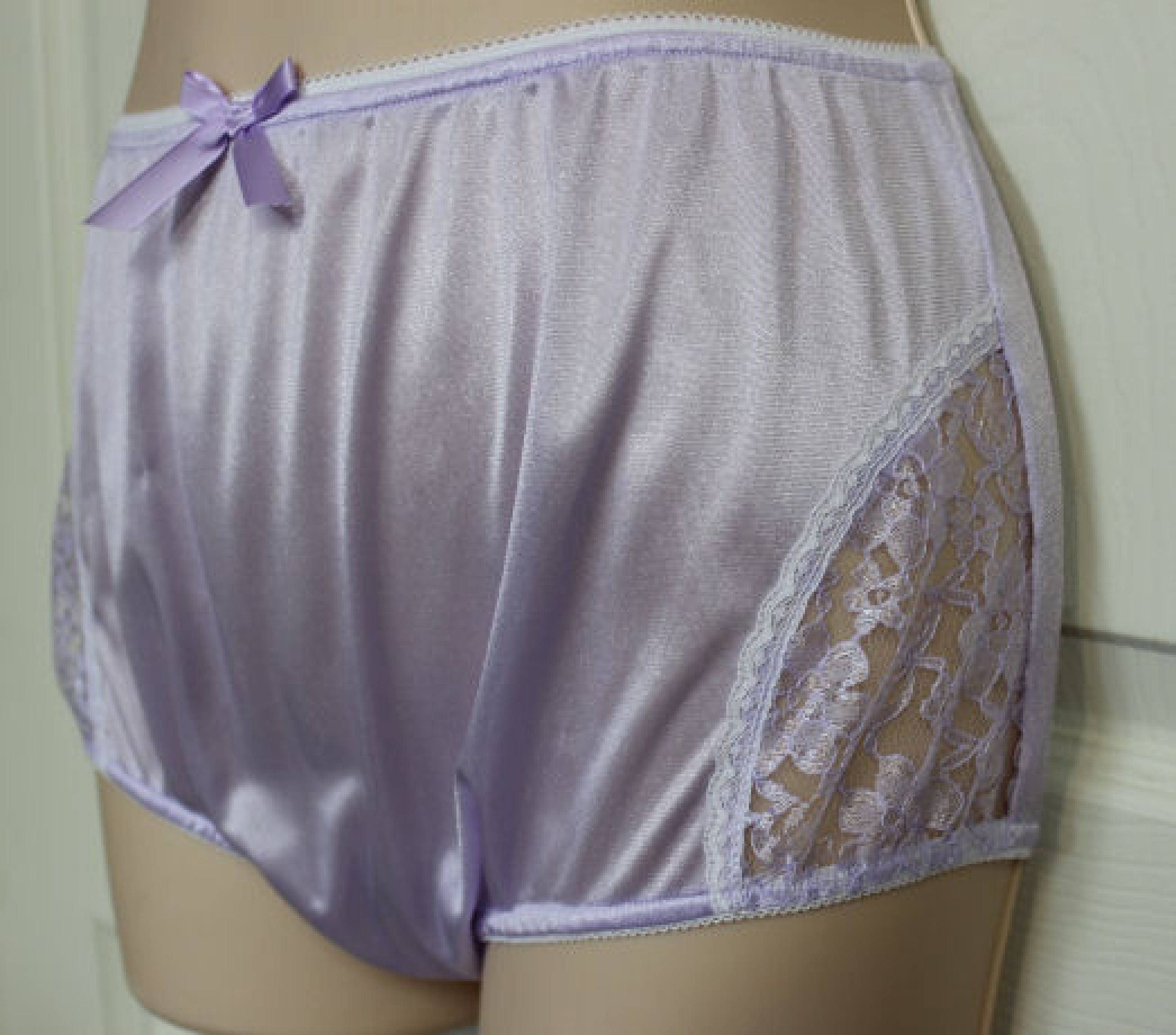 Sissy Purple Tricot Panties Custom Made