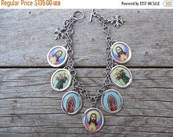 ON SALE Charm bracelet made in sterling silver