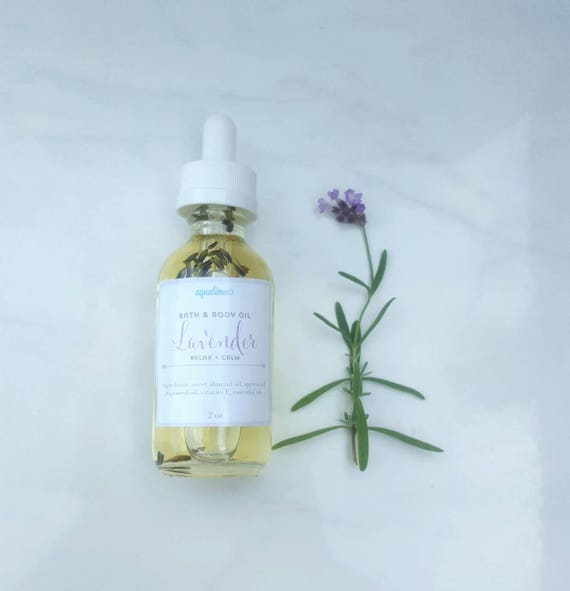 All Natural Moisturizing Lavender Body oil. Baby oil. Massage