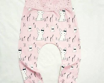 Babyhug Cotton Lycra Three Fourth Leggings Bunny & Polka Dots Print Pack of 3  - Multcolour main image 0