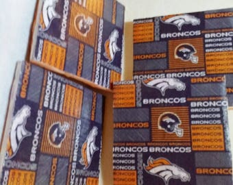 DENVER BRONCOS 4 PIECE MULTI-USE DECALS 11X17 SHEET WINDOWS CORN HOLE
