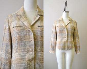 1970s The Villager Wool Shirt Jacket