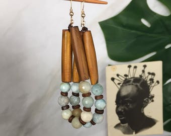 Alayo tribal earrings african wedding ethnic jewelry tribal jewelry african jewelry african earrings afrocentric earrings african earrings