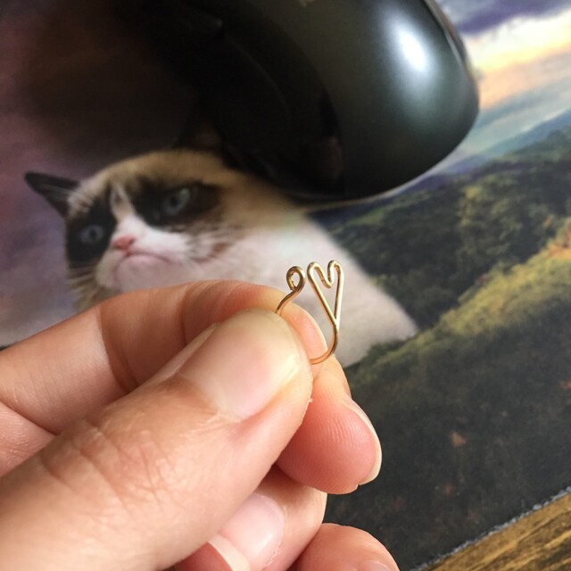 Piercing alternatives faux nose rings & more by FauxFerocity