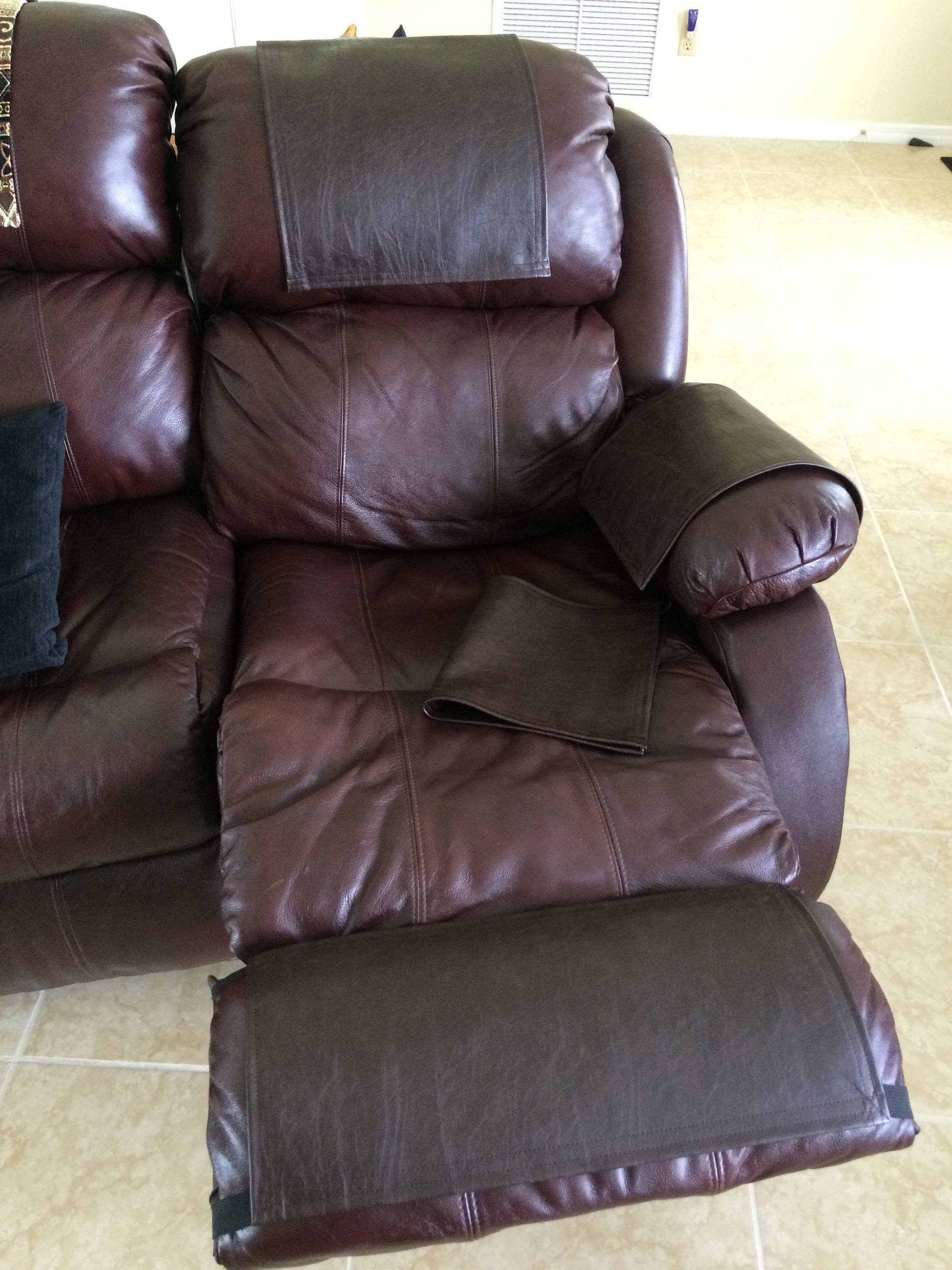 4pc Set Recliner Cover Furniture Protector Upholstery