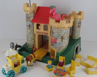 Set Château Fort Fisher Price Vintage - Occasion