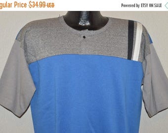 ON SALE 90s Locker Tops Deadstock Short Sleeve Sweatshirt Large