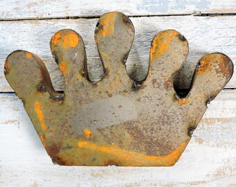 Metal Crown Wall Decor crown wall hanging | etsy Metal Crown Wall Decor crown wall hanging | etsy