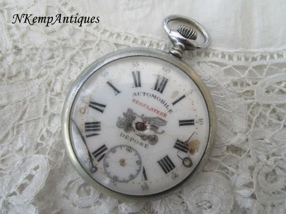 Pocket watch car memorabilia restoration project