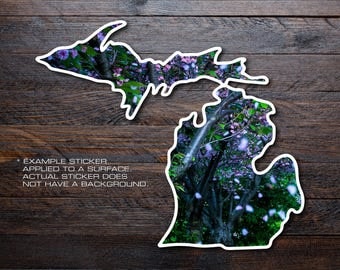Michigan Mitten Vinyl Decal Sticker A31