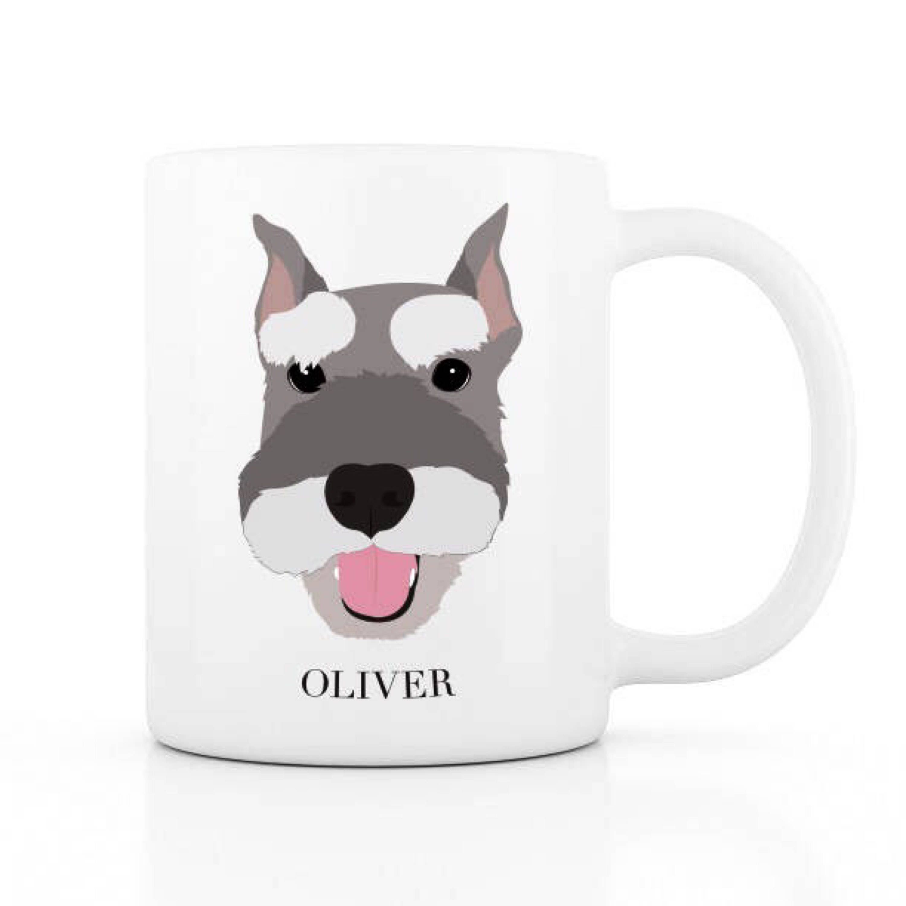 Custom Pet Mug Custom Dog Mug Dog Portrait Mug Dog lover