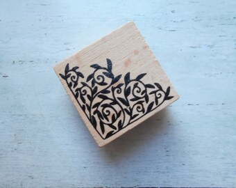 Wooden rubber stamp "angle to"-sold individually