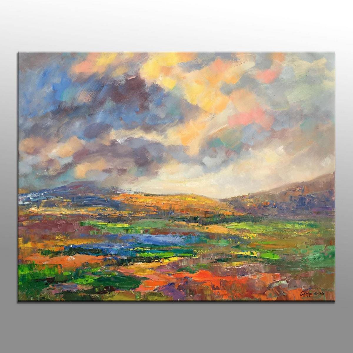 Large Art Canvas Art Oil Painting Landscape Painting
