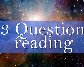 Same Day Psychic Reading || 3 question Psychic reading || Intuitive reading || Oracle Cards || Guides || Tea Leaves || 24 hours Email pdf
