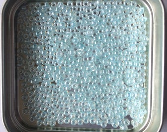 pretty little Pearl "Miyuki" micro-ball blue color