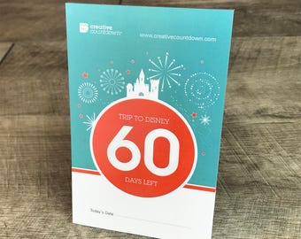 Disney Countdown, a 60-Day Tear-off Disney Countdown Calendar