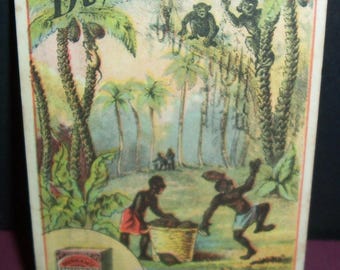 Dunham's Cocoanut Victorian trade card