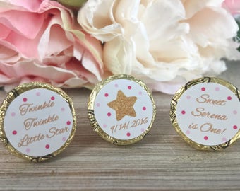 Twinkle Twinkle little star baby shower favor sticker, Hershey kiss labels, Twinkle twinkle little star first birthday, hershey kiss sticker