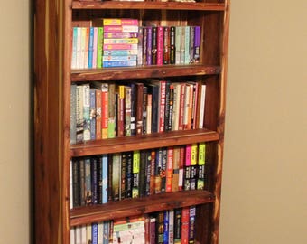 bookcase, cedar bookcase, bookshelf, cedar bookshelf, wooden bookshelf, bookshelf, display unit