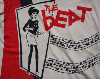 The English Beat 'I Just Can't Stop It' T-Shirt – 2 Tone Sk Retro Music, White, L, UK Made