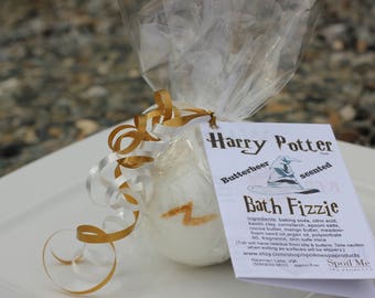 Harry Potter Bath Bomb Butterbeer Scented/Harry Potter Sorting Hat Bath Bomb/Harry Potter Bath Fizzie/Sorting Hat Bath Fizzie