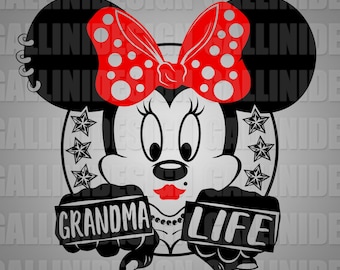 Download Grandma minnie svg | Etsy