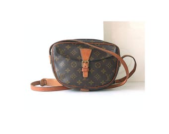 Auth Louis Vuitton Monogram jeune fille shoulder bag vintage purse