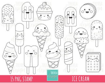 Ice cream graphics | Etsy