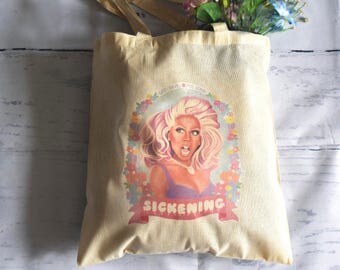 Mama RuPaul "Sickening" - Cotton Tote Bag - RuPaul's Drag Race