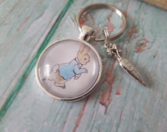 peter rabbit keychain